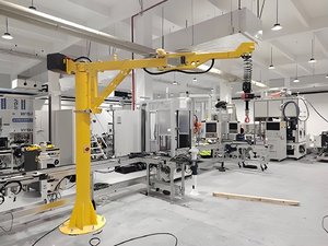 CE Belgeli 360 Derece Dönebilen Elektrikli Vinç Akıllı Katlanır Vinç Kule Vinç 1 ton 3 ton Fabrika Fiyatı Makine İçin - Product Image 4