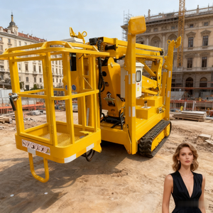 Elevador de araña autopropulsado V14, elevador de pluma sobre orugas de trabajo aéreo con Ce Iso 15,8 M 16M 18M 25M, elevadores de pluma de cielo - Product Image 1