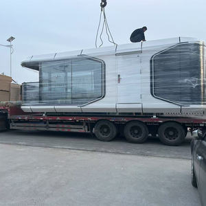 Big Space Capsule Container House Capsule de couchage moderne préfabriquée Hotel Homestay - Product Image 1