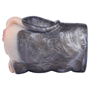 GEEBA Nuevo Masturbador de Doble Orificio con Forma de Rata, Copa de Silicona Suave para Hombres, Juguete Sexual con Vagina Realista para Masaje de Próstata - Product Image 2