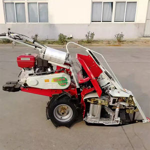 Kleiner Handsteuerungs-Reaper zum Ernten von Weizen Mais Reis Diesel-Bündelung maschine Motor Hand Push Rice Binder Harvest Machine - Product Image 5