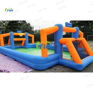 Terrain de jeu de football gonflable en PVC pour bébé, table de <span class=keywords><strong>baby</strong></span>-<span class=keywords><strong>foot</strong></span>, terrain de jeu de football, vente - Product Image 2