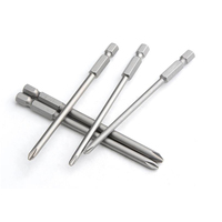 Embout de tournevis cruciforme à double tête en acier allié Ph2 Ph3 CRV S2