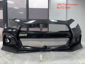 Parachoques Delantero MRD para Infiniti Q50 2014+ Q60 2017+ Fibra de Carbono Completa, Parachoques Delantero Q50 V4, Parachoques Q50 <span class=keywords><strong>GTR</strong></span> - Product Image 5