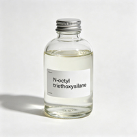 Agent auxiliaire liquide transparent N-octyltriétoxysilane pour la fabrication de peintures, d'encres et de produits composites