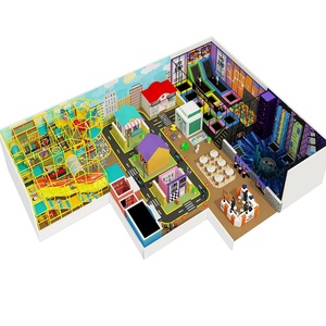Attrezzatura Commerciale per Parco Giochi al Coperto per Bambini, Design Personalizzato, Casa Gioco per Giochi di Ruolo 'La Mia Città' - Product Image 2