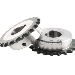 ソースファクトリーANSIDINISOシンプレックスチェーンスプロケットBシリーズパイロットボアA炭素鋼工場標準 - Product Image 1