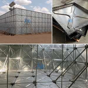 Petit réservoir d'eau en acier 500 Litros Tanque de Agua Réservoir en acier galvanisé isolé Réservoir d'eau carré de <span class=keywords><strong>300</strong></span> <span class=keywords><strong>litres</strong></span> - Product Image 2