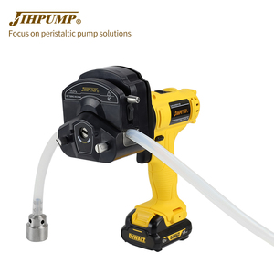 Bomba peristáltica portátil portátil JIHPUMP com cabeça de bomba YZ2515X com tubo de silicone de 10M - Product Image 1