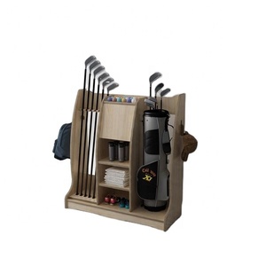 Golf Equipment Cabinet Storage Open Storage Shelves Household Sports Racks Fitness Shelves Rack Display Shelf Factory Wooden