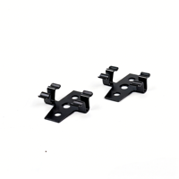 Clips papillon et vis pour terrasses, fixation dissimulée en acier inoxydable pour revêtements de sol composites extérieurs, clips de bardage mural WPC pour terrasses