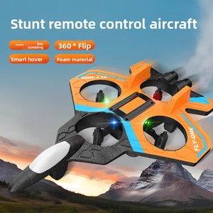 Aeroplani da caccia quadricottero giocattolo per bambini con telecomando in schiuma per piccoli produttori di droni - Product Image 3
