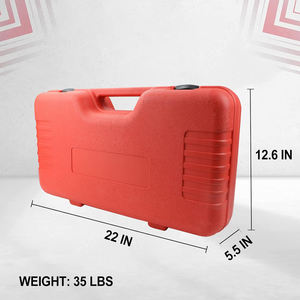 Boîte à outils portable avec plateaux amovibles, légère, pour la maison, le <span class=keywords><strong>garage</strong></span> et les travaux sur site - Product Image 4