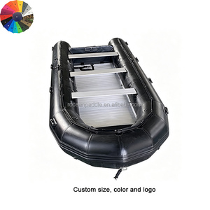 Stock d'usine 5.5m 5.8m fond en aluminium <span class=keywords><strong>grand</strong></span> <span class=keywords><strong>grand</strong></span> bateau en caoutchouc de sauvetage gonflable avec moteur hors-bord - Product Image 4