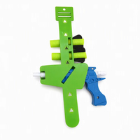 Pistolet à fléchettes en mousse pour enfants avec sangle de poignet, jouet interactif portable pour jeu d'imitation, pour les 3 ans et plus, jouets de vente au détail, cadeau promotionnel pour enfants