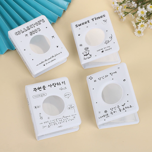 Álbum de Fotos Portátil Mini de PVC Estilo Coreano con Diseño de Dibujos Animados, para 36 Fotos de Ídolos, con Bolsillos para Tarjetas de Identificación, MOQ Pequeño - Product Image 4