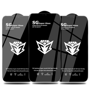 Protector de pantalla de teléfono de cobertura completa, cristal templado de 0,3 MM, 9H, para <span class=keywords><strong>iPHONE</strong></span> 14, 13, 12, MINI, 11, XR, XS PRO MAX - Product Image 1