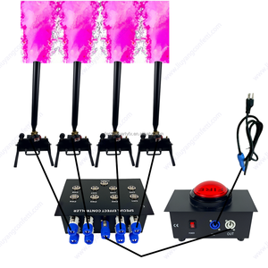 लिंग के लिए पर्यावरण के अनुकूल इलेक्ट्रॉनिक ब्लैक रिमोट कंट्रोल कंफेटी पाउडर तोप - Product Image 2