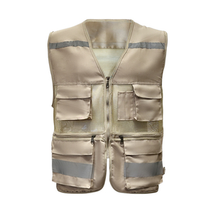 CITICITYReflective <b>Construction</b> Security Workwear <b>Jacket</b> Fishing Hunting Breathable Mesh Safety <b>Work</b> Vest with Multi Pockets - Product Image 1