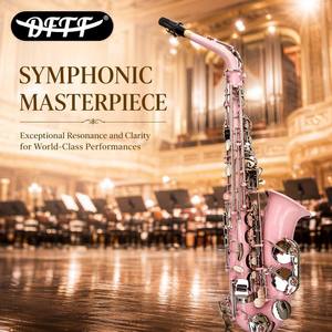 <span class=keywords><strong>Saxofón</strong></span> <span class=keywords><strong>Alto</strong></span> Lacado en Rosa Mate con Llaves Lacadas en Oro, <span class=keywords><strong>Saxofón</strong></span> de Alta Calidad con Llave en Mi Bemol, Instrumentos de Viento de Madera, <span class=keywords><strong>Precio</strong></span> al por Mayor - Product Image 6