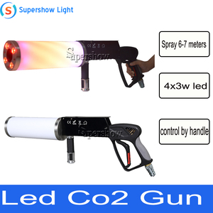 Canon à pulvérisation de CO2 <span class=keywords><strong>color</strong></span>é à LED Effet de scène de feux d'artifice Machine à CO2 LED Cryojet - Product Image 3