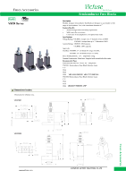 VICFUSE Vscr002 1500V 1200A Blocs de fusibles semi-conducteurs Bases certifiées CE//CUL Composants en acier phénolique plaqué RoHS/REACH