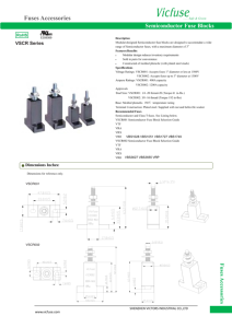 Vscr002 Essential 1500V 1200A Capacité de blocs de fusibles semi-conducteurs Bases Accessoire 1500V 1200A Composants de fusibles - Product Image 2