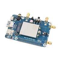 Waveshare LTE Cat6 Communication HAT untuk Raspberry Pi, Papan Ekspansi M.2 4G/5G dengan Modul Quectel EM060K-GL
