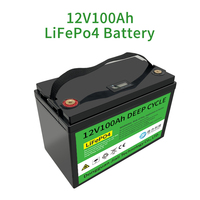Baterai Prismatik Ubppower 12.8v Lifepo4 100ah Grade A, Paket Sel Ion Litium Calt, Baterai LFP Lifepo4