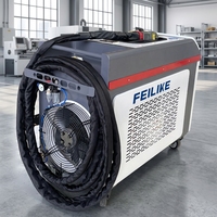 Nouvelle machine de nettoyage laser FEILIKE, sablage laser à fibre pour l'élimination de la rouille sur les revêtements de pierre, d'acier inoxydable et d'aluminium