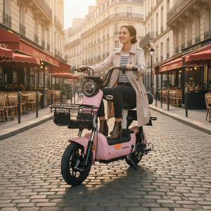Nouveau Vélo Électrique Adulte 2026 à Pédales, Trottinette Électrique Haute Vitesse 48V 12Ah 20Ah pour <span class=keywords><strong>Femme</strong></span> - Product Image 1