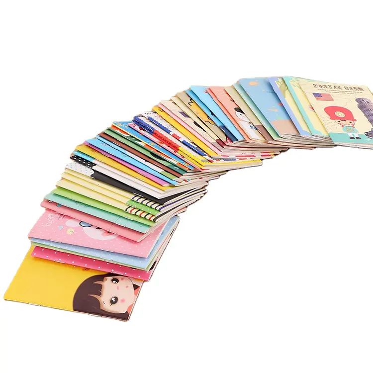 Carnets d'école personnalisés bon marché avec impression personnalisée et couverture souple