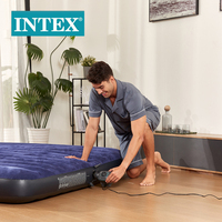 INTEX 64759 Dura-Beam Standard Downy Luftmatratze 10 Zoll Queen (Pumpe nicht enthalten) - 152cmX203cmX25cm