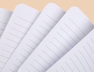 Carnet à spirales relié en cuir de qualité supérieure, journal personnalisé, format A5, agenda élégant en cuir avec dorure/silure dorée personnalisée, 100 feuilles - Product Image 2