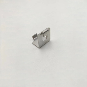 Stainless Steel Refrigerator Bracket <b>Hook</b> 26x23x1.5mm Single <b>Hook</b> Durable <b>Shelf</b> Fixing Clip - Product Image 2