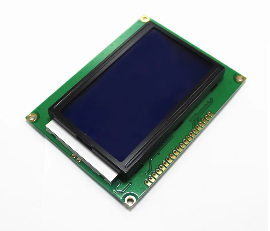 5V LCD ekran ST7920 12864 ekran arkadan aydınlatmalı LCD12864