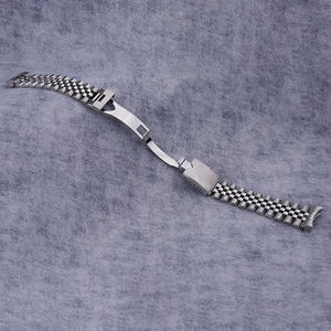 Роскошный браслет для часов Tudor BlackBay58, цельный изогнутый Jubilee, серебристый, 20 мм, из нержавеющей стали 316L, с застежкой. - Product Image 3