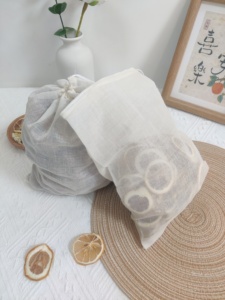Bolsa de Té Herbal Biodegradable Hecha de Algodón, Uso Versátil para Manualidades, Velas, Pegatinas, Marcos de Fotos - Product Image 4