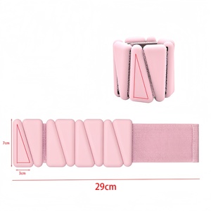 <span class=keywords><strong>Pesas</strong></span> de Muñeca Triangulares de Color Sólido con Velcro, Disponibles al por Mayor, Brazaletes con Peso Desmontables <span class=keywords><strong>para</strong></span> Entrenamiento de Fuerza y Fitness - Product Image 6