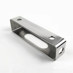 Custom Sheet <b>Metal</b> Fabrication Laser Cut Steel Structural Channel Connector Bracket Conveyor Guide ISO9001 Certified China - Product Image 4