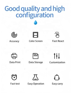 Máy đo màu cầm tay cầm tay máy dò sắc độ 0-500pcu độ chính xác cao ngay lập tức kiểm tra nước nhanh cho nước thải nước uống - Product Image 5