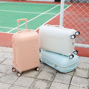 Supomea 20-Inch Carry-On <b>Suitcase</b> With Swivel <b>Wheels</b> Unisex Travel Bag - Product Image 4