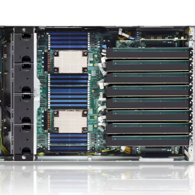 Brand New Server High Performance Computing Rackmount Gpu Rack Server Deep Learning AI Training 4U 8 Gpu Server