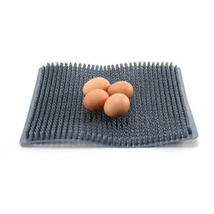Tappetino per nidificazione di pollo riutilizzabile fornito in fabbrica pad per nido di pollo in plastica per scatola di nidificazione di pollo che posa tappetino per erba con cassa di uova