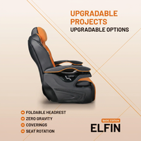 Siège de capitaine électrique inclinable de luxe avec massage, chauffage et ventilation pour Toyota Ford Van Rv Captains Recaro Chair