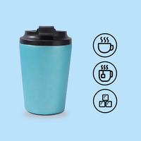 Top vente Thermos sous vide voyage isolé gobelet à double paroi réutilisable 304 tasse à café en acier inoxydable tasse avec couvercle