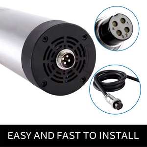 มอเตอร์แกนหมุน CNC ระบายความร้อนด้วยอากาศ 3KW ER20 24000RPM ความแม่นยำสูง ติดตั้งง่าย ราคาประหยัด สำหรับงานไม้และอะคริลิก - Product Image 4