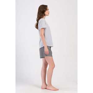 Traje de Chaqueta Ovalada de Manga Corta con Cuello Redondo para Mujer, Talla XXL - Product Image 3