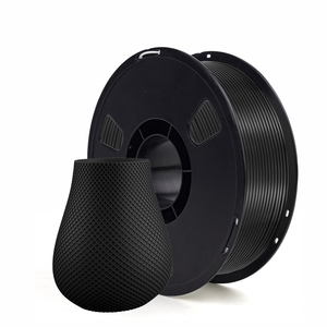 LONGQI PA6-CF Filament 1.75mm 1kg Carbon Fiber Reinforced Nylon Plus Minus 0.03mm Tolerance PA6 CF <b>3D</b> <b>Printer</b> Filament - Product Image 1
