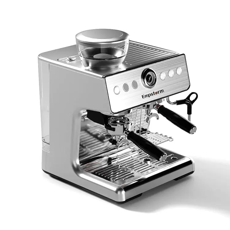 جهاز تحضير قهوة احترافي عالي الجودة مع نظام تخمير يعمل بالضغط المضخة بقوة 19 بار جهاز تحضير قهوة سريع
